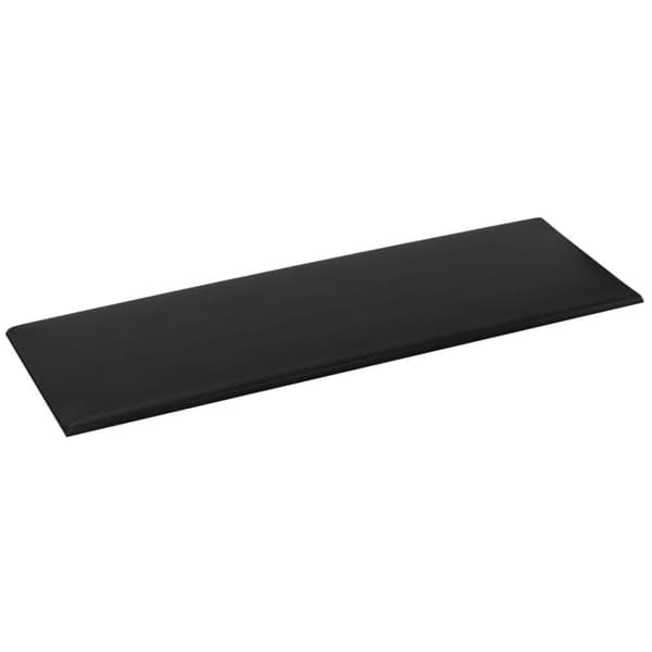 vidaXL vægpaneler 12 stk. 90x30 cm 3,24 m² kunstlæder sort