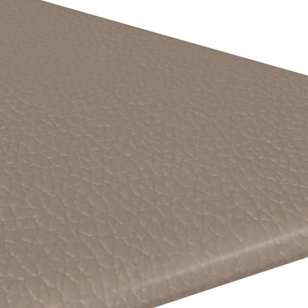 vidaXL Väggpaneler 12 st cappuccino 30x30 cm konstläder 0,54 m²