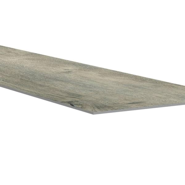 vidaXL Veggpaneler treutseende grå PVC 2,06 m²