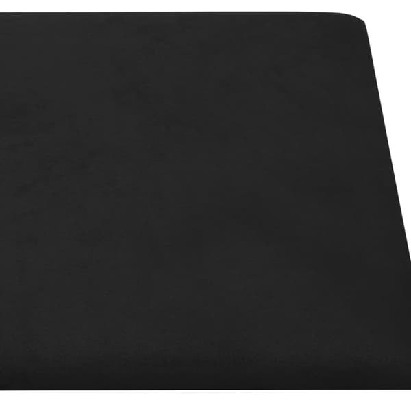 vidaXL Väggpaneler 12 st svart 30x30 cm sammet 1,08 m²