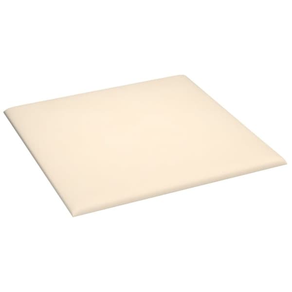 vidaXL Väggpaneler 12 st Gräddvit 30x30 cm sammet 1,08 m²