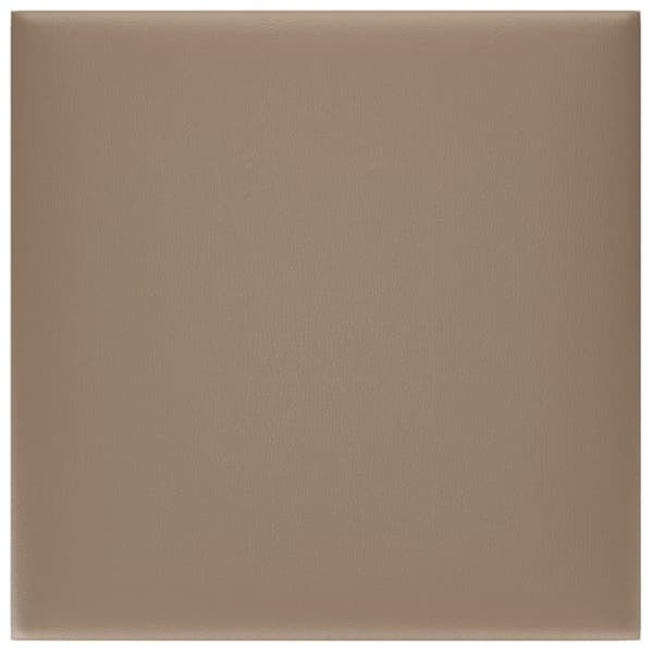 vidaXL Väggpaneler 12 st cappuccino 30x30 cm konstläder 1,08 m²