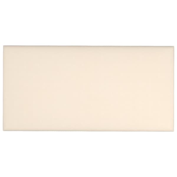 vidaXL vægpaneler 12 stk. 30x15 cm 0,54 m² fløjl cremefarvet