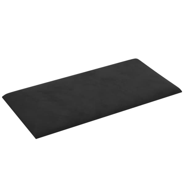 vidaXL vægpaneler 12 stk. 60x30 cm 2,16 m² fløjl sort
