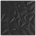 Miniatyrbilde 6 av 7: vidaXL Veggpaneler 24 stk svart 50x50 cm XPS 6 m² ametyst