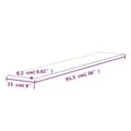 Miniatyrbillede 9 af 9: vægpaneler 2,06 m² trælook PVC brun