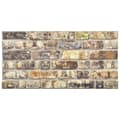 Miniatyrbillede 2 af 8: 3D-vægpaneler 11 stk. EPS murstensdesign flerfarvet