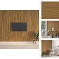 Pikkukuva 1 / 10: Seinäpaneelit - Living Seinäpaneelit puutyyli ruskea PVC 2,06 m²