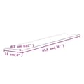 Miniatyrbild 10 av 10: Väggpaneler - Living Väggpaneler träimitation brun PVC 2,06 m²