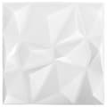 Pikkukuva 3 / 7: 3D-seinäpaneelit 12 kpl 50x50 cm timantinvalkoinen 3 m² - Seinäpaneeli - Seinäpaneelit - Home & Living