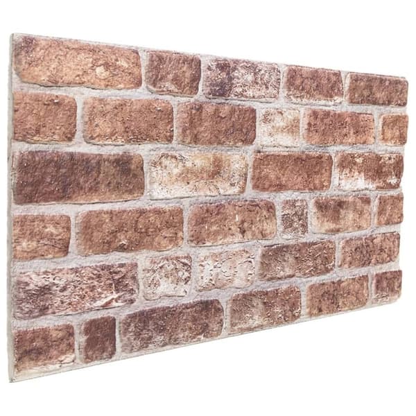 vidaXL 3D-vægpaneler 10 stk. 100x50 cm EPS brun