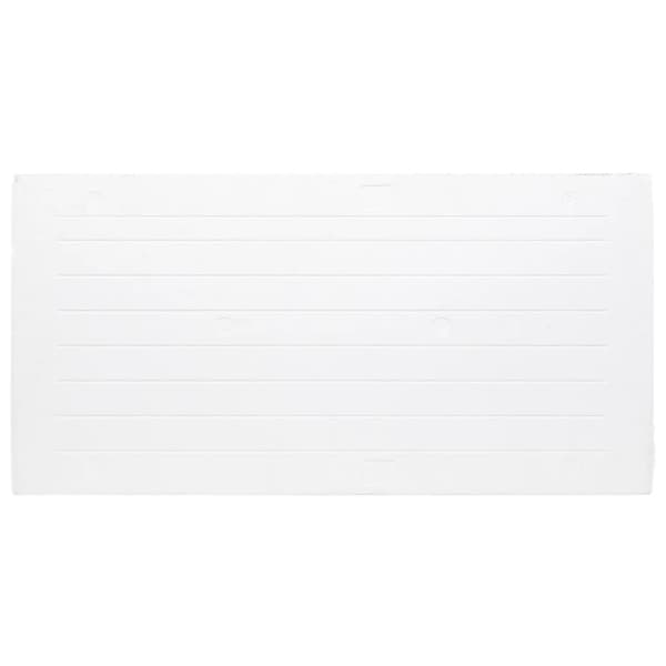 vidaXL 3D-vægpaneler 10 stk. 100x50 cm EPS rød og hvid