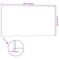 Miniatyrbilde 6 av 6: vidaXL 3D-veggpaneler 10 stk brun 100x50 cm EPS