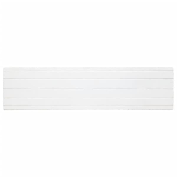 vidaXL 3D-vægpaneler 14 stk. 100x25 cm EPS lysegrå