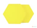 Pikkukuva 2 / 10: 3D koristeellinen vaahtomuovi seinäpaneeli WallMarket Lemon kuusikulmio, paksuus 4,5 cm