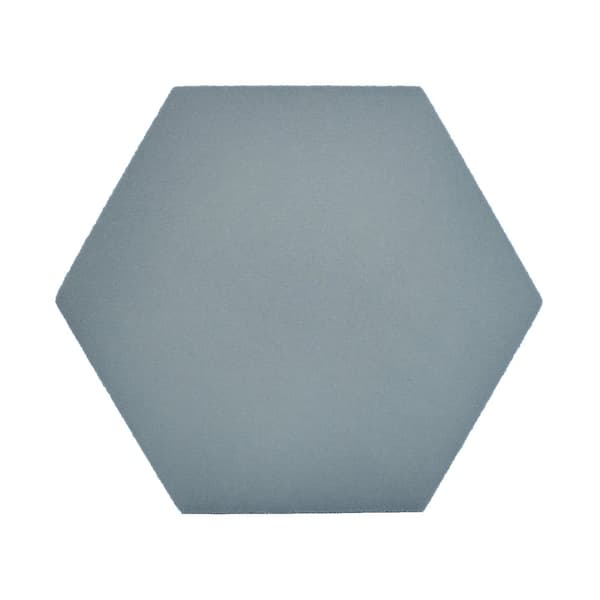 3D dekorativt skumvægpanel WallMarket Hexagon lysegrå, tykkelse 3,5 cm