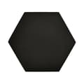 Miniatyrbillede 1 af 10: 3D dekorativt skumvægpanel WallMarket Hexagon sort, tykkelse 4,5 cm