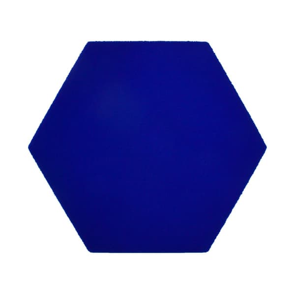 3D dekorativt skumvægpanel WallMarket Hexagon mørkeblå, tykkelse 2,5 cm