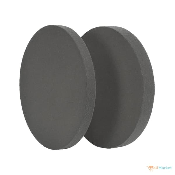 3D dekorativt skumvægpanel WallMarket Circle, grå, tykkelse 2,5 cm