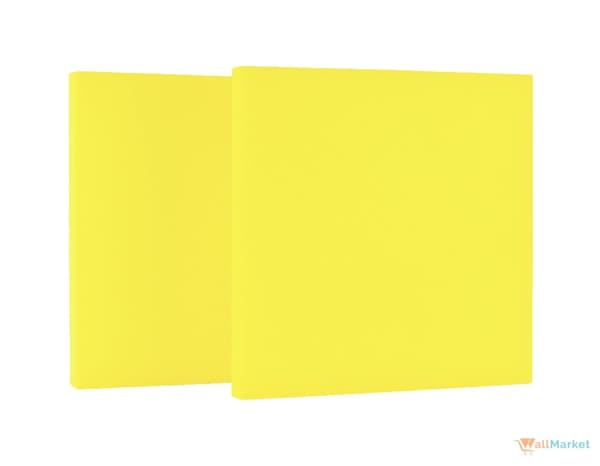 3D dekorativt skumvægpanel WallMarket Lemon square, tykkelse 3,5 cm