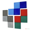 Miniatyrbillede 8 af 10: 3D dekorativt skumvægpanel WallMarket Rød firkant, tykkelse 4,5 cm