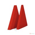 Miniatyrbillede 6 af 10: 3D dekorativt skumvægpanel WallMarket Trekant rød, tykkelse 4,5 cm