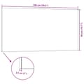 Miniatyrbilde 7 av 7: vidaXL 3D-veggpaneler 5 stk lysebrun 100x50 cm EPS