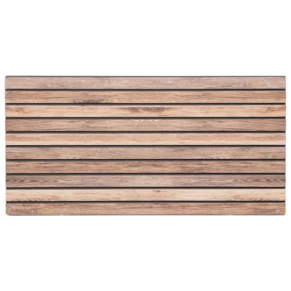 vidaXL 3D-vægpaneler 5 stk. 100x50 cm EPS lysebrun