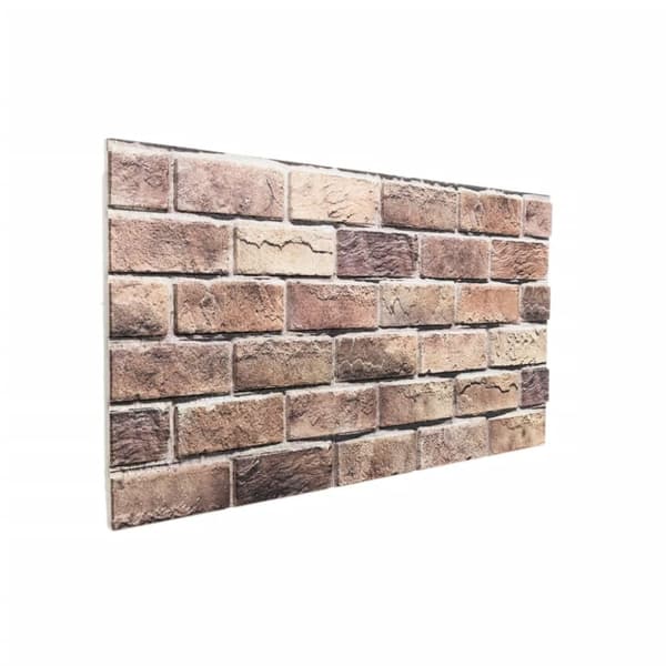 3D-vægpaneler 10 stk. 100x50 cm EPS brun