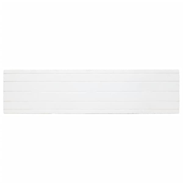 3D-seinäpaneelit 14 kpl vaaleanharmaa 100x25 cm EPS