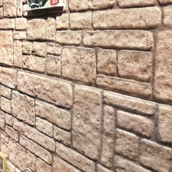 3D-vægpaneler 11 stk. EPS murstensdesign beige
