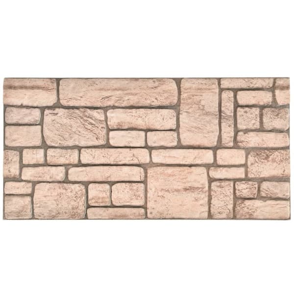 3D-vægpaneler 11 stk. EPS murstensdesign beige