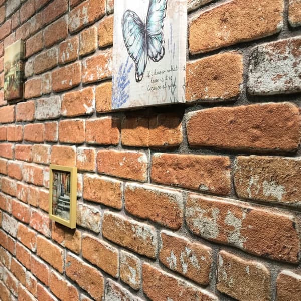 3D-vægpaneler 11 stk. murstensdesign EPS lysebrun