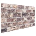 Miniatyrbillede 3 af 6: 3D-vægpaneler 10 stk. 100x50 cm EPS mørkebrun