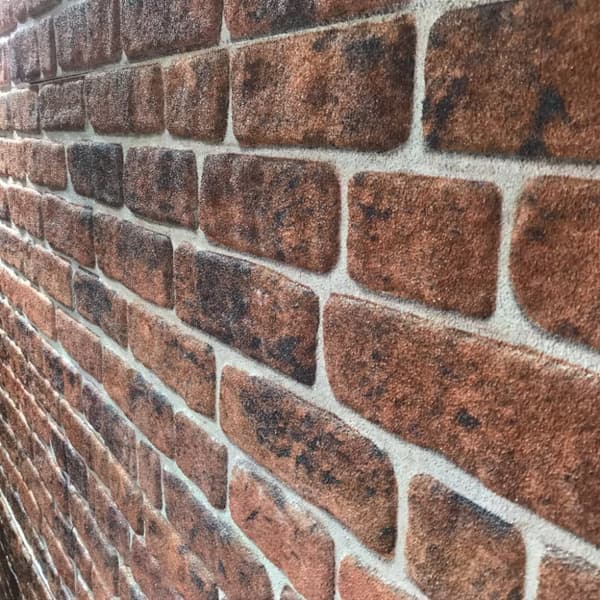3D-vægpaneler 11 stk. murstensdesign EPS mørkebrun
