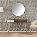 Miniatyrbild 1 av 2: Väggpaneler 12 st beton 50x50 cm XPS 3 m² diamant