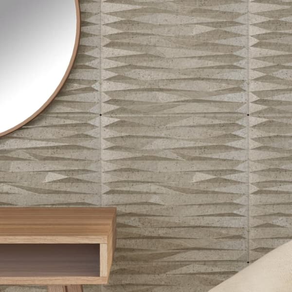Seinäpaneelit 48 kpl Betoni 50x50 cm XPS 12 m² Kivi