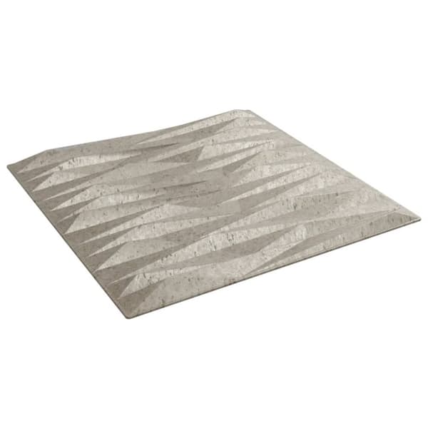 Seinäpaneelit 48 kpl Betoni 50x50 cm XPS 12 m² Kivi