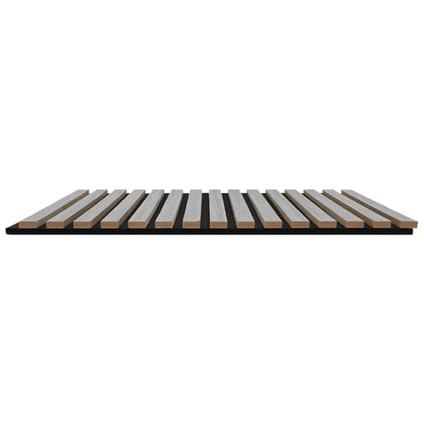 vidaXL akustiske veggpaneler 2 stk lamell 60,5x60 cm eikefiner