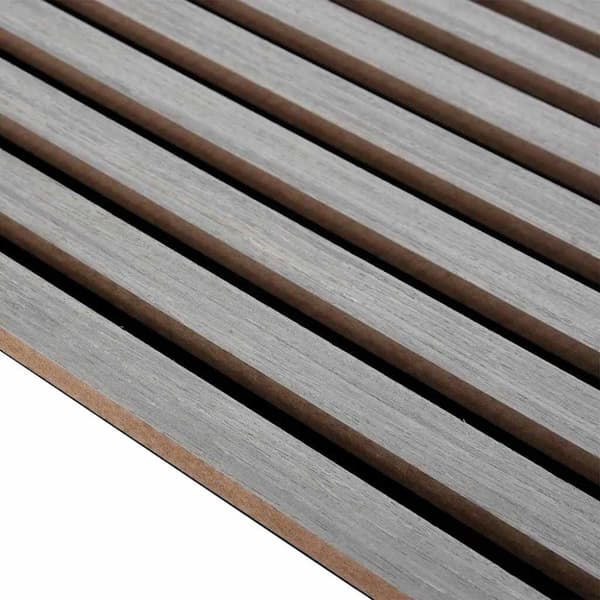 vidaXL akustiske veggpaneler 2 stk lamell 60,5x60 cm eikefiner