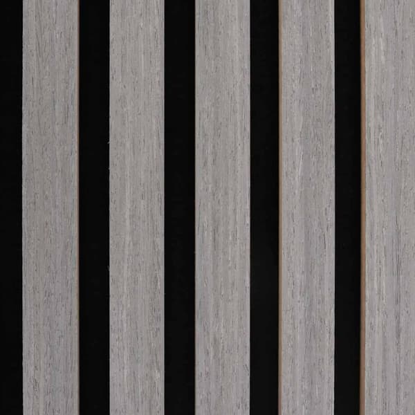 vidaXL akustiske veggpaneler 2 stk lamell 60,5x60 cm eikefiner