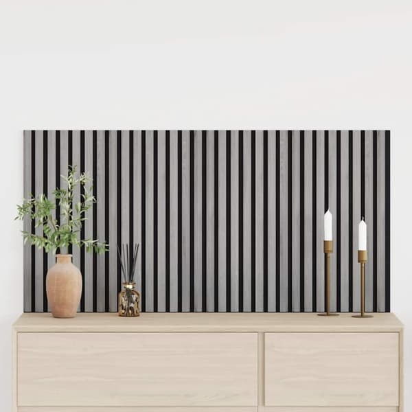 vidaXL akustiske veggpaneler 2 stk lamell 60,5x60 cm eikefiner