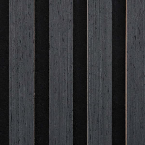 vidaXL akustiske veggpaneler 2 stk lamell 60,5x60 cm eikefiner