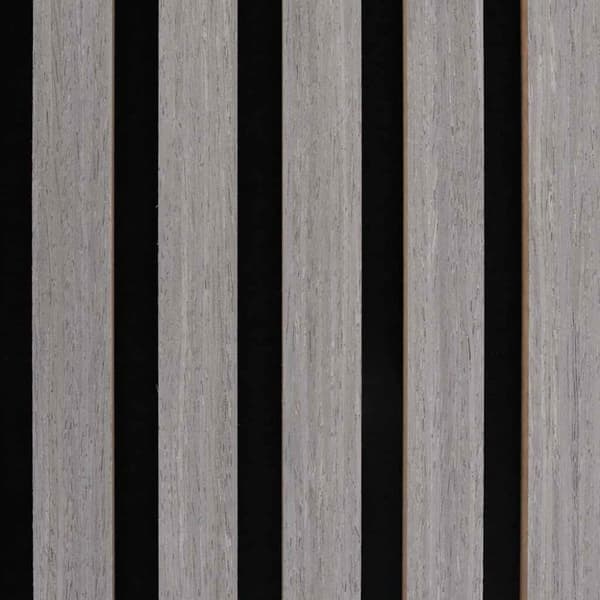 vidaXL akustiske veggpaneler 8 stk lamell 60,5x60 cm eikefiner
