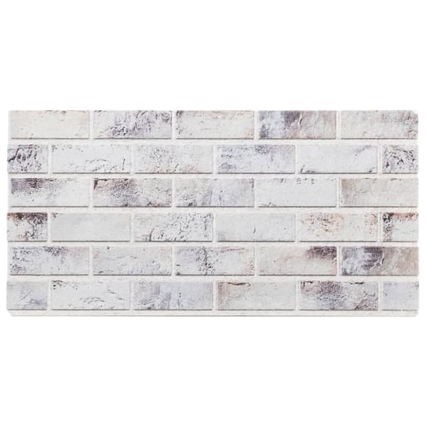 Väggpaneler 3D 10 st ljusgrå 100x50 cm EPS
