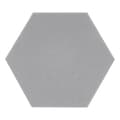 Miniatyrbillede 2 af 2: Akustiske skumpaneler, hexagonal form, lydabsorption, polyesterfiber,GRÅ, 9mm