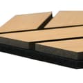 Miniatyrbillede 6 af 11: Akustiske Paneler, Hexagon Honningkage, 30x26 cm, Naturlig Eg