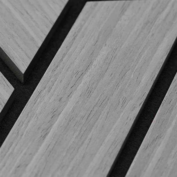 Akustiska Paneler, Hexagon Honeycomb, 30x26 cm, Grå