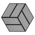 Miniatyrbild 8 av 11: Akustiska Paneler, Hexagon Honeycomb, 30x26 cm, Grå