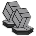 Miniatyrbillede 1 af 11: Akustiske Paneler, Hexagon Honningkage, 30x26 cm, Grå